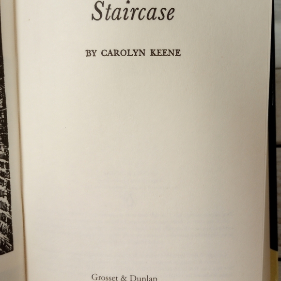 The Hidden Staircase, The Secret of the Old Clock, Pair of Nancy Drew Mysteries - Picture 6 of 9